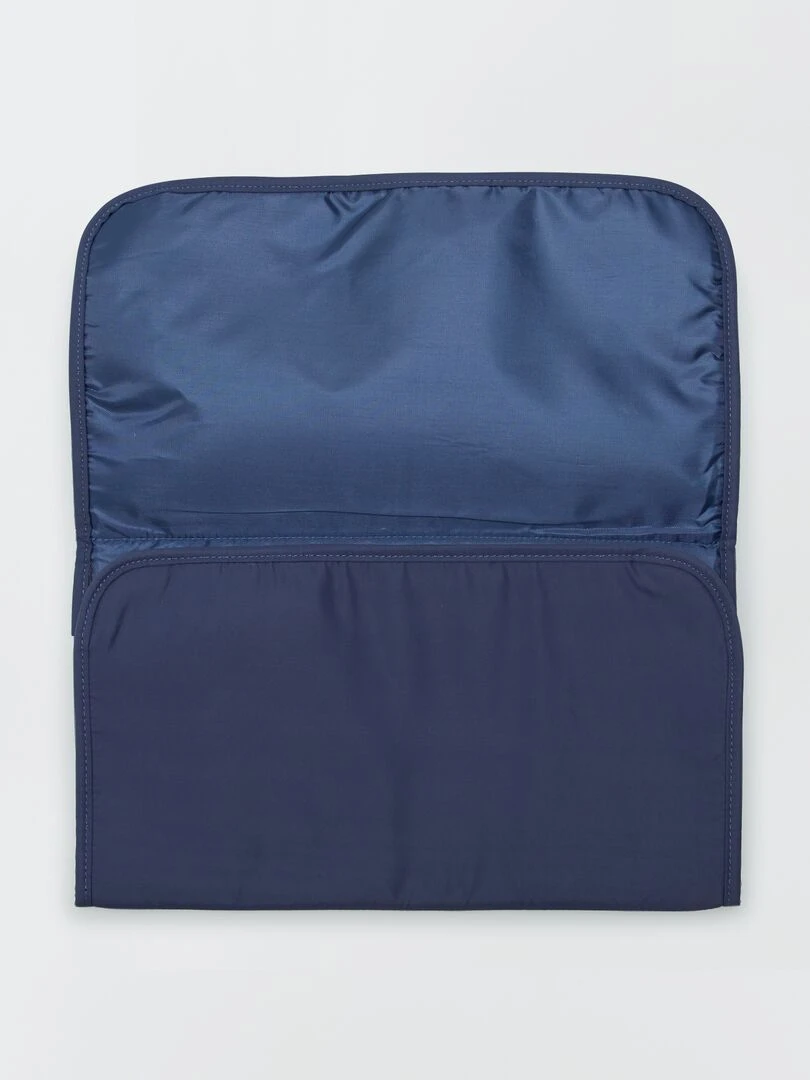 Sac à langer matelassé   Bleu