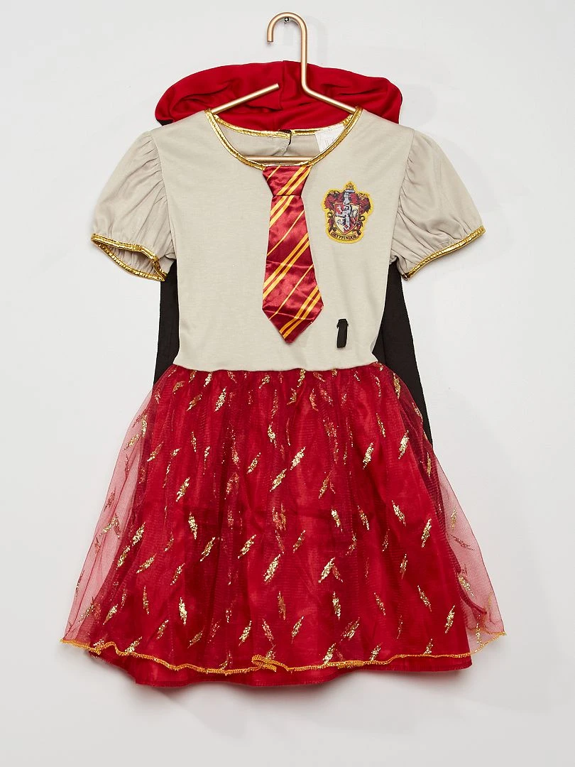 Déguisement 'Hermione' 'Harry Potter' rouge/noir