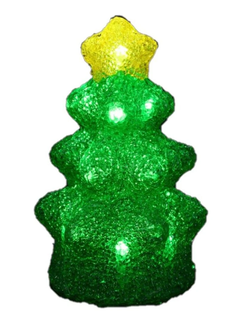 Sapin de noel lumineux à LED Vert