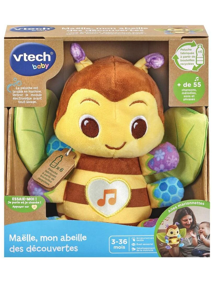Maelle Mon Abeille Des Decouvertes (bouteilles Plastique Recyclees) N/A