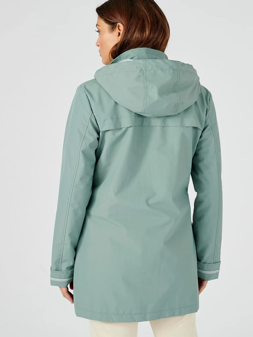 Parka détente   Damart   Bleu Vert
