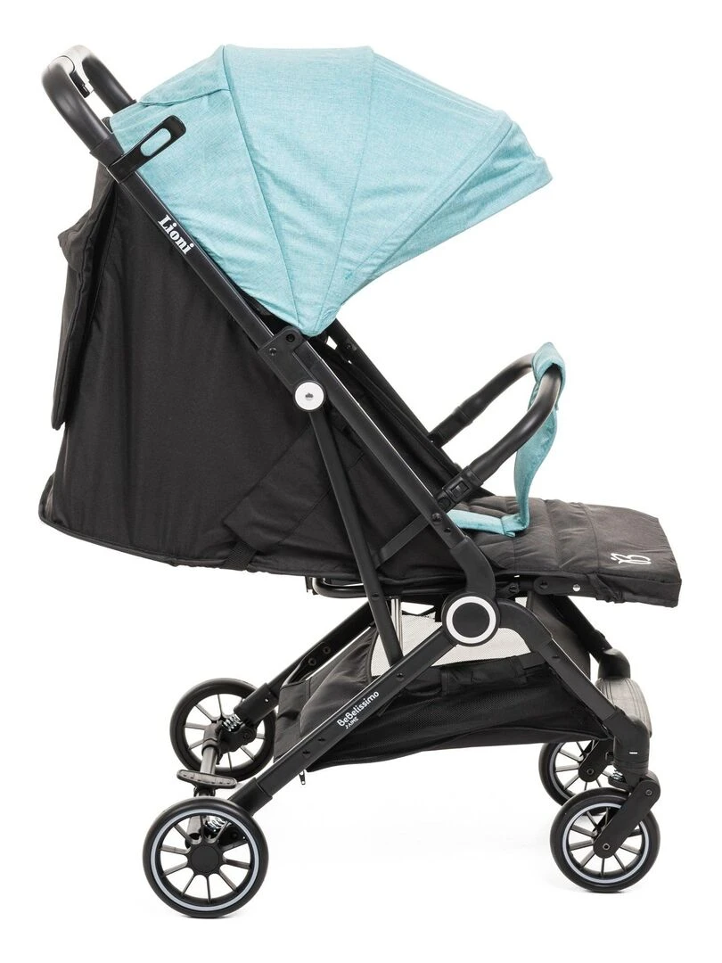 Bebelissimo   Poussette bébé Citadine Ultra Compacte   De 0 à 36 mois   Lioni  0 22kg   vert   Vert