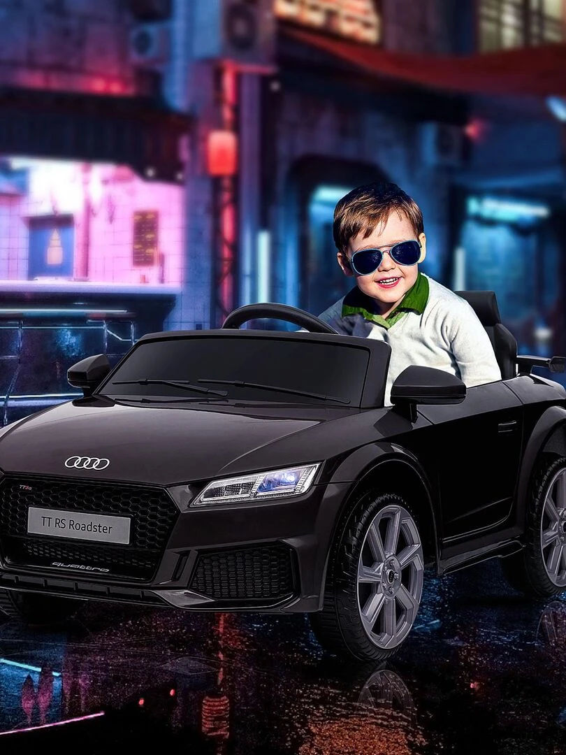 Voiture électrique pour enfants Audi TT RS   Noir
