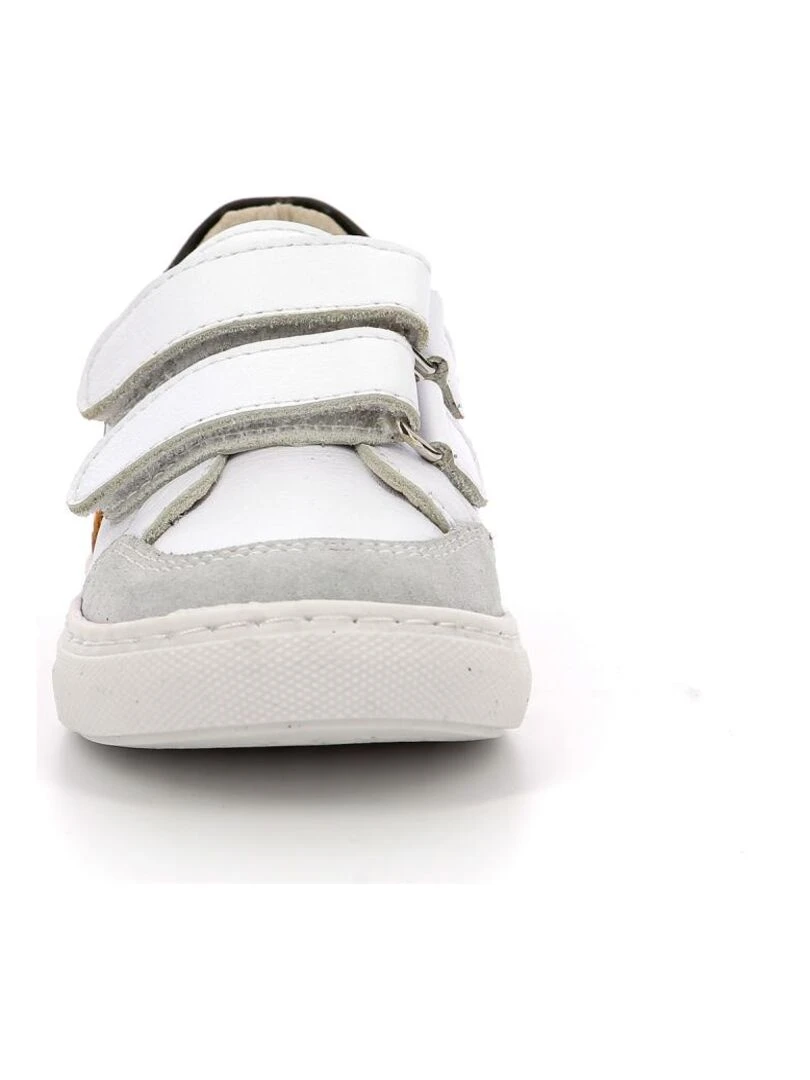 Sneakers basses Cuir Sneakratch   Blanc