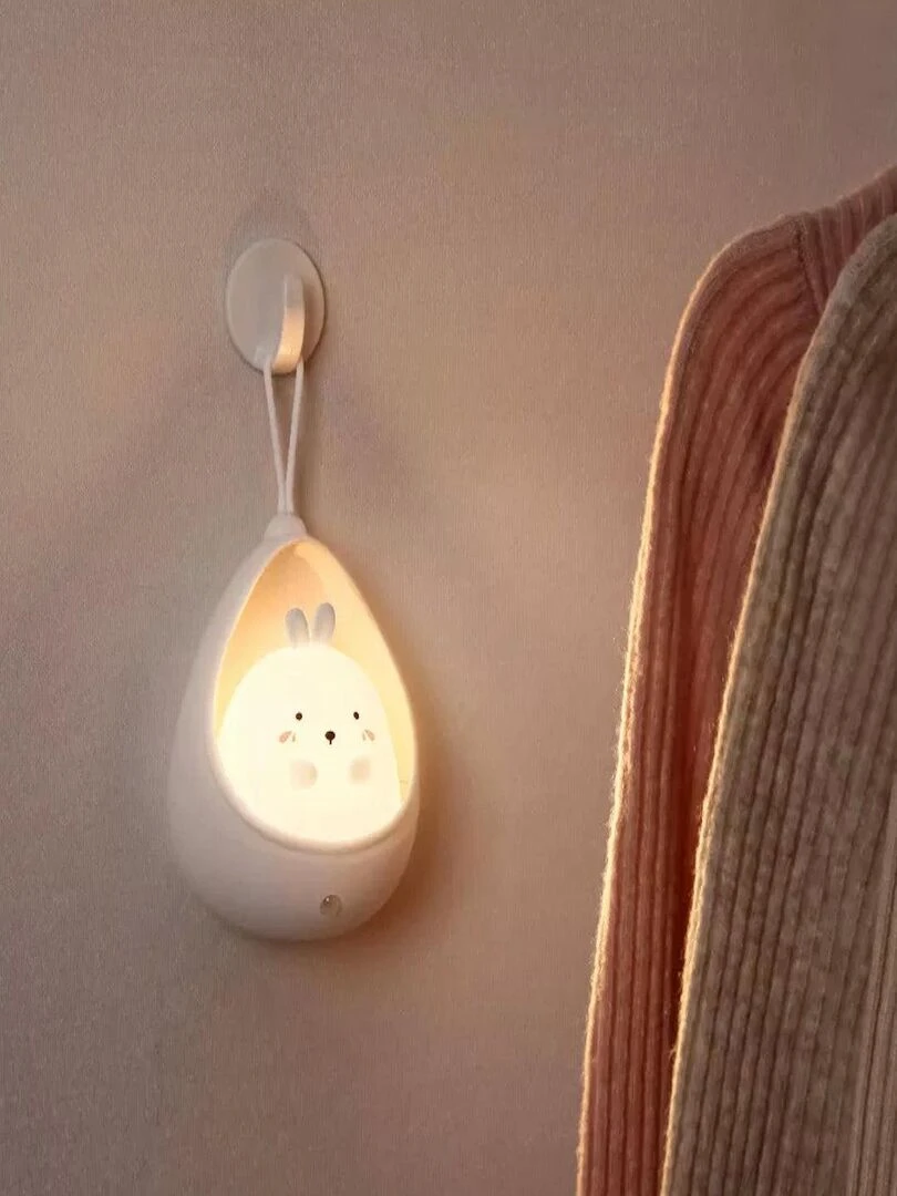 Ma lampe veilleuse détecteur de mouvement Rose   Rose
