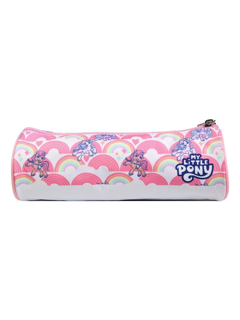 BAGTROTTER Trousse scolaire ronde My Little Pony Rose   Rose