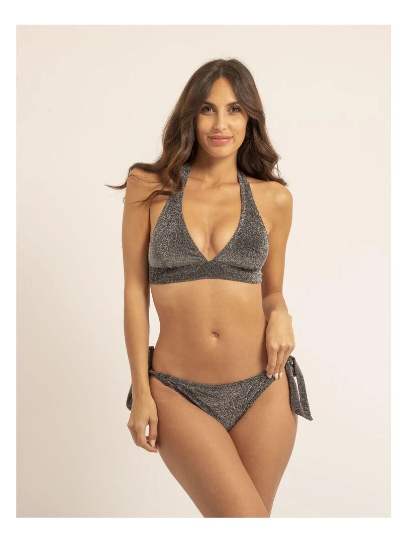 Maillot 2 pièces lurex GINNY Noir