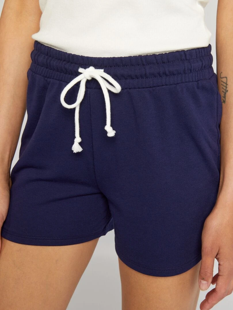 Short de sport Bleu marine