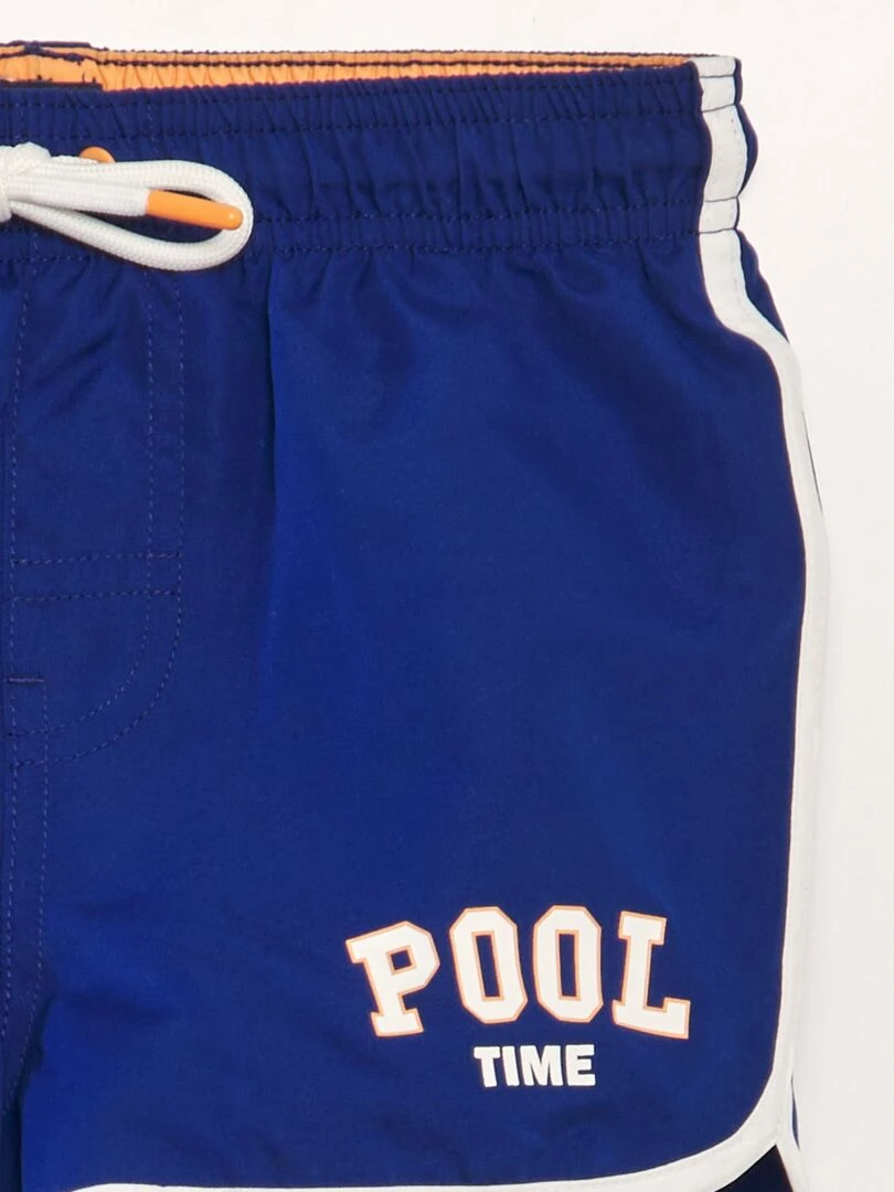 Short type sport Bleu