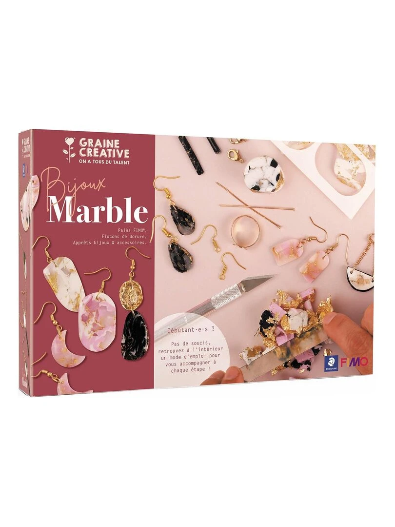Coffret DIY bijoux marbrés   N/A