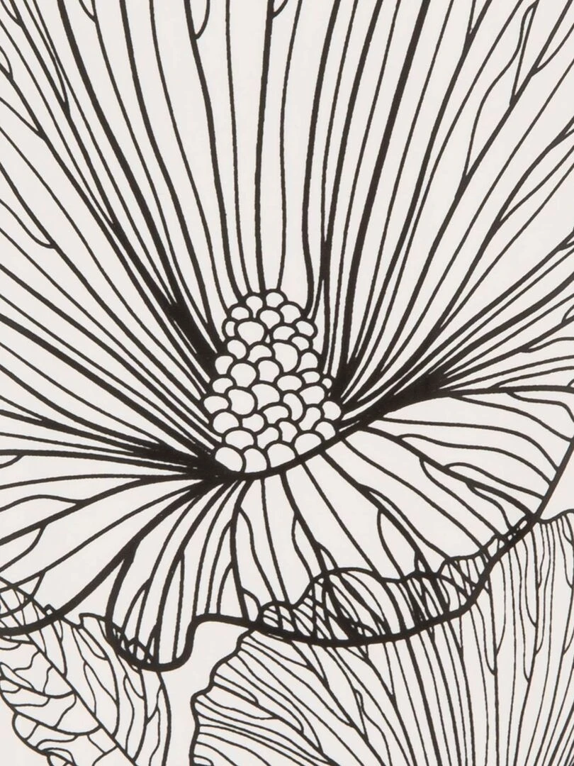 Gobelet à l'esprit floral Blanc