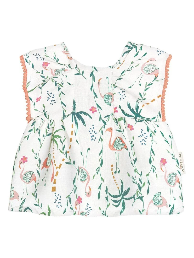 Tunique fille Cabacao Blanc