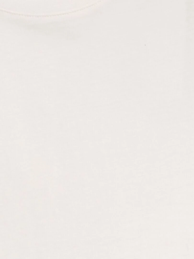 T shirt uni en maille jersey épaisse   Tough Cotton™   blanc