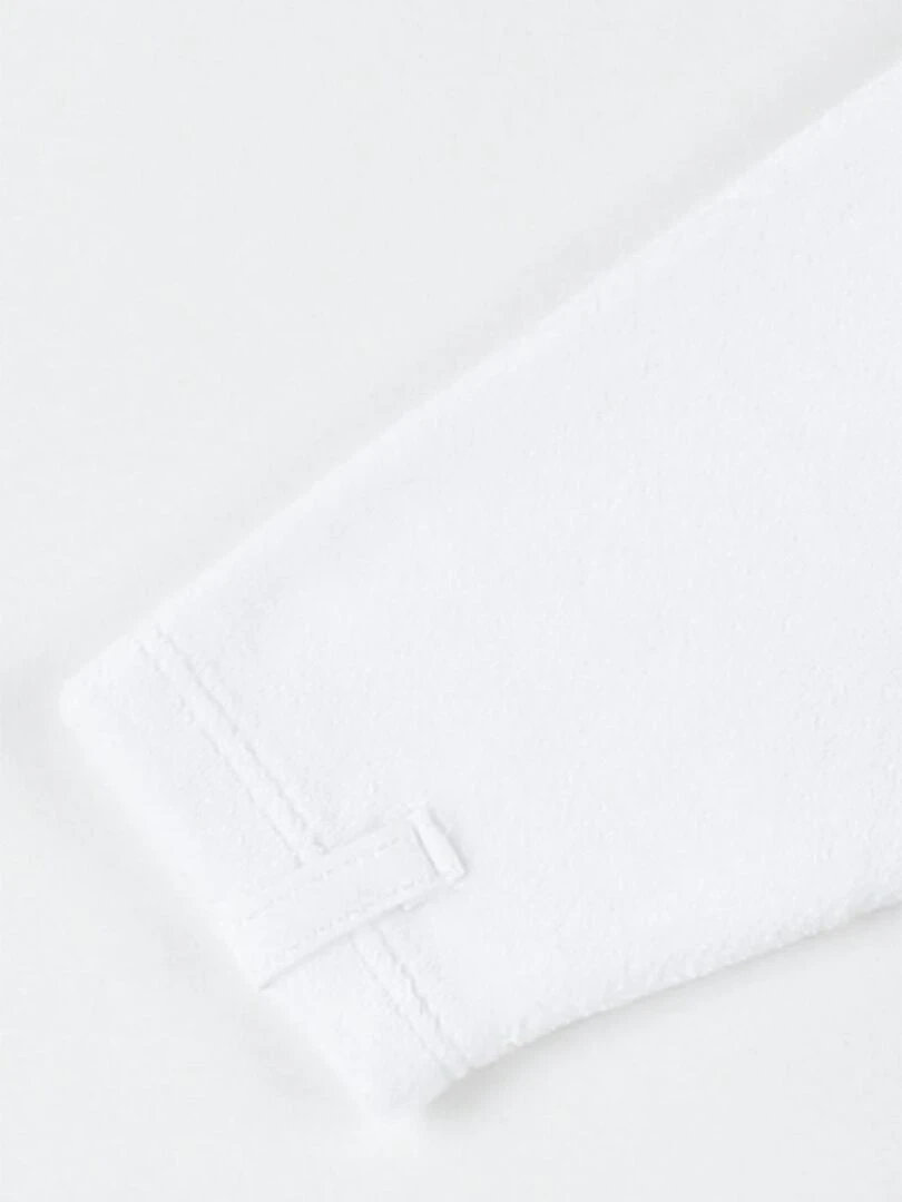 Pyjama dos bien en velours   Noukie's   Blanc