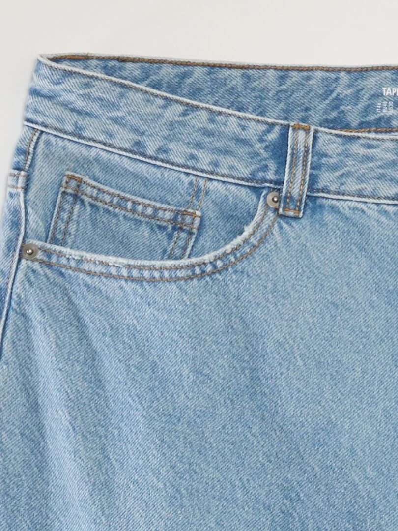 Jean tapered slim   L30   Bleu