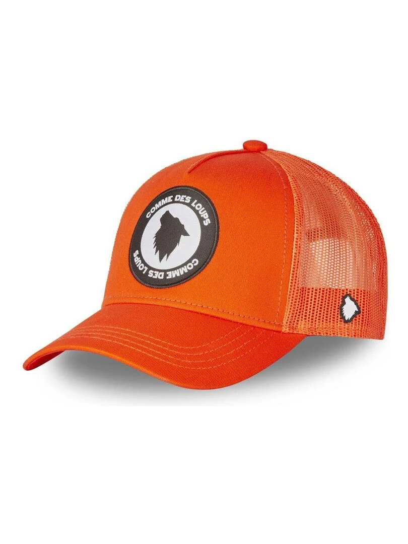 Casquette avec filet uni Neo Comme Des Loups Orange