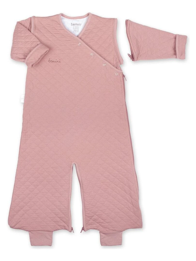 Bemini Gigoteuse  jambes séparables Pady quilted jersey   Beige foncé