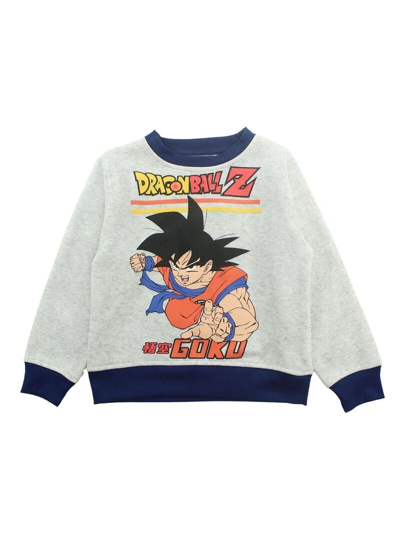 Dragon Ball Z Ensemble Sweat pantalon garçon Imprimé Dragon Ball Gris
