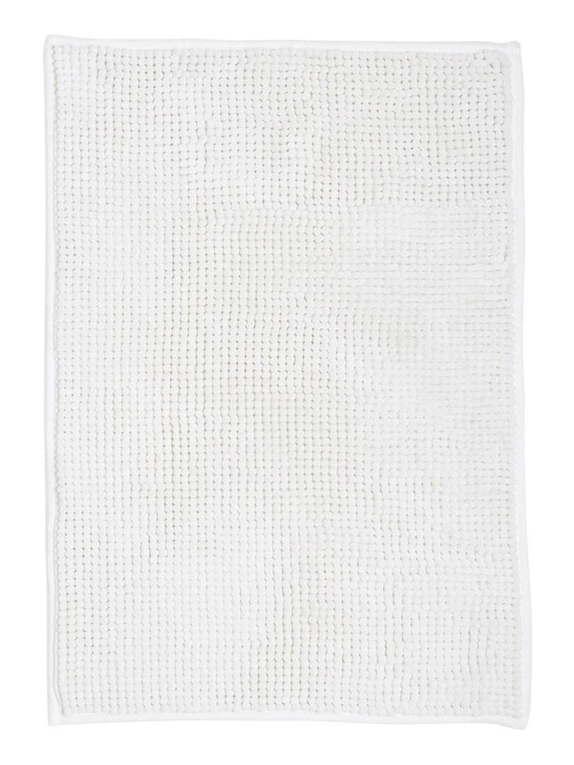 Tapis de bain Bubble uni 'ESSENTIAL' 'TODAY' Blanc