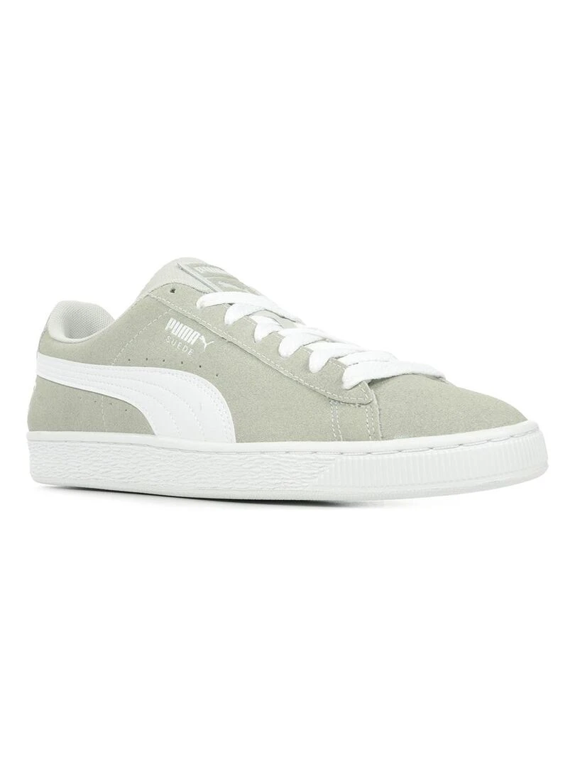 Baskets PUMA Suede Re Style Gris Blanc