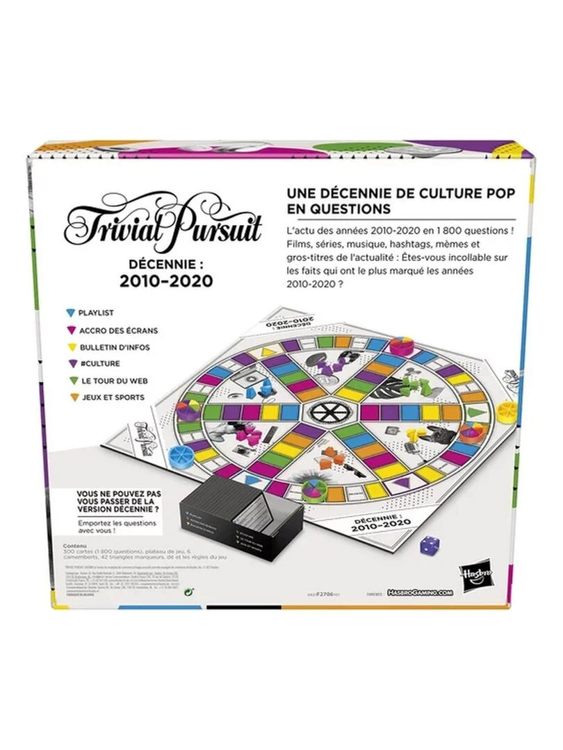 Trivial Pursuit Decades 2010 2020   N/A