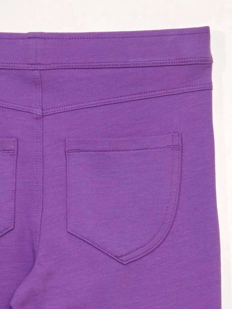 Jegging uni   Violet