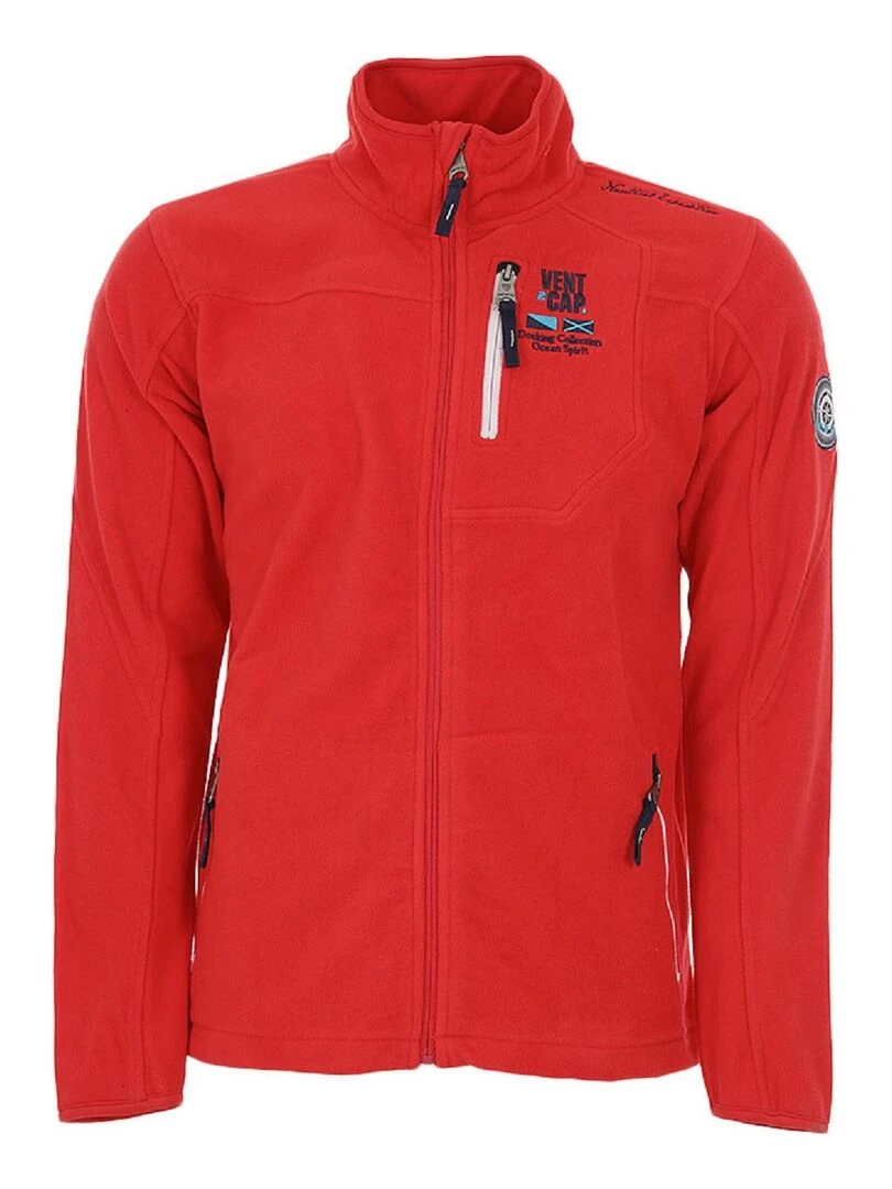 Polaire homme CEWELT PEAK MOUNTAIN Rouge