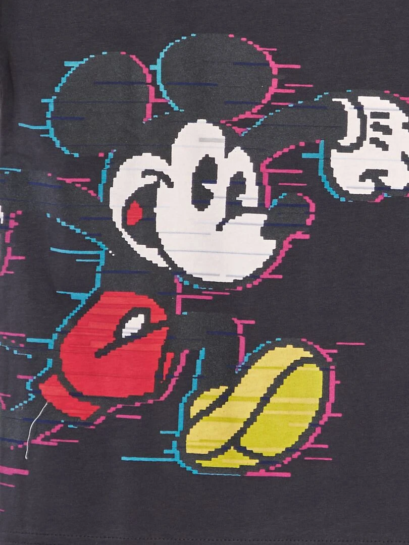 T shirt imprimé 'Disney' Gris 'Mickey'