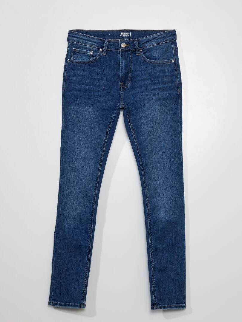 Jean skinny L30 Bleu