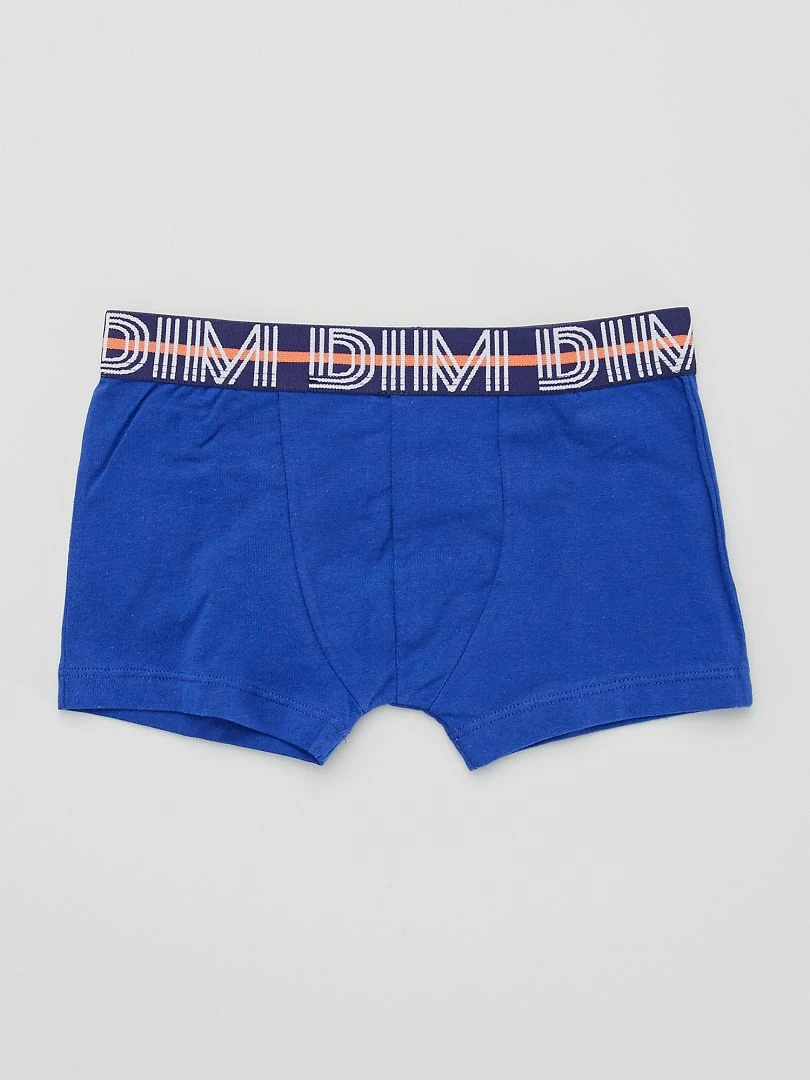 Lot de 3 boxers 'DIM'   bleu/noir