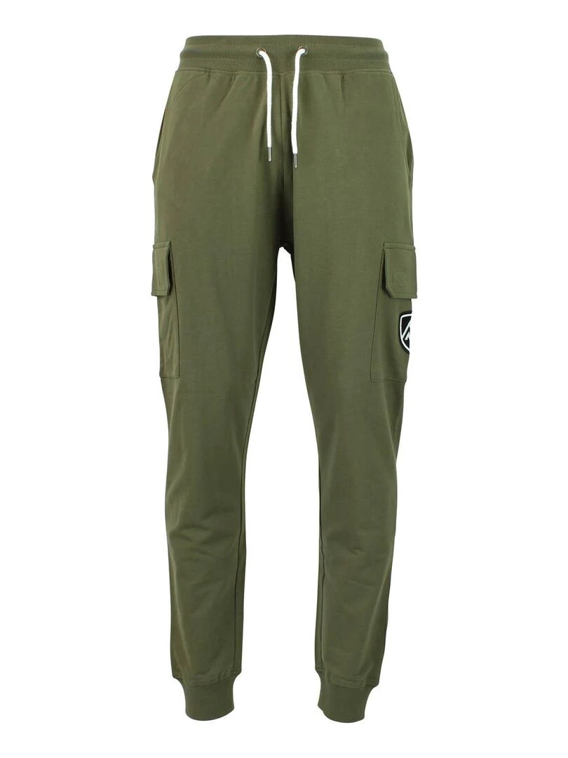 Jogging homme CARGO PEAK MOUNTAIN Kaki