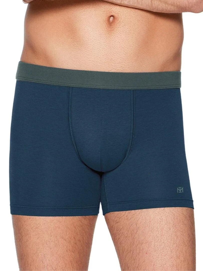 Boxer à ceinture tubulaire Asuka Bleu