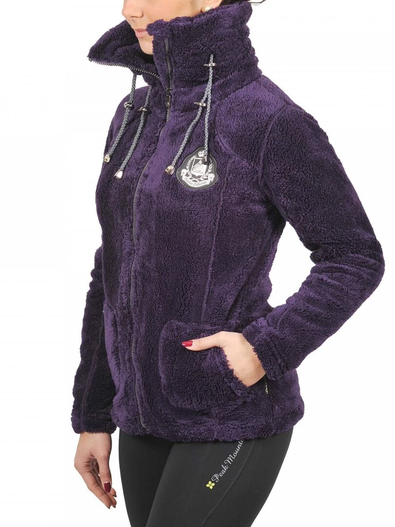 Blouson polaire femme ASANA   Violet