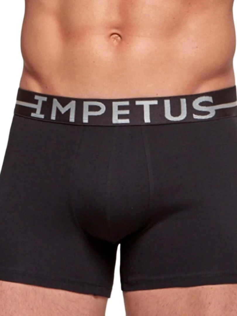 Boxer coton stretch Essentials Noir
