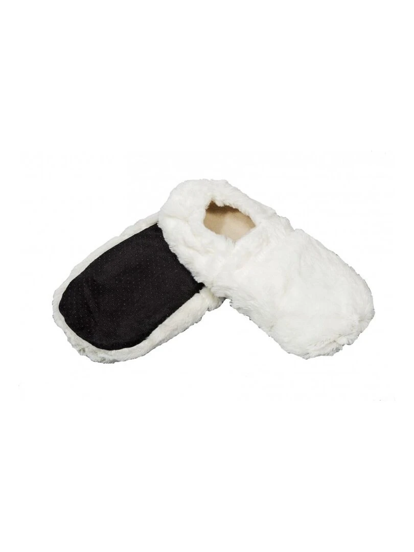 Chaussons chauffants Beiges Made in France Beige
