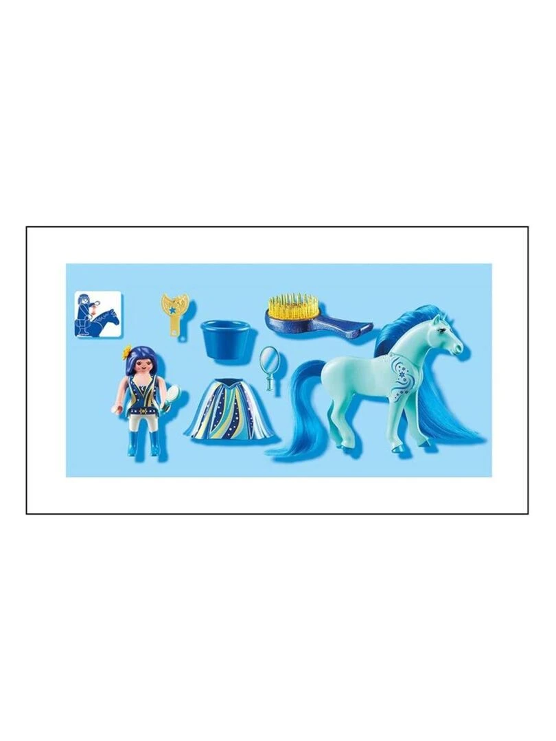 Princesses   Princesse Bleuet avec cheval à coiffer   N/A