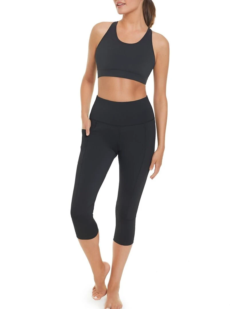 Pantacourt de sport Tech ST3   Noir