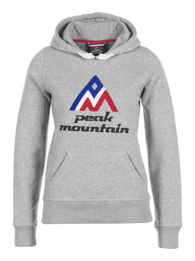 Sweat à capuche femme ADRIVER Gris