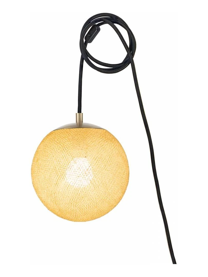 Suspension Nomade Apapa Laiton   Beige