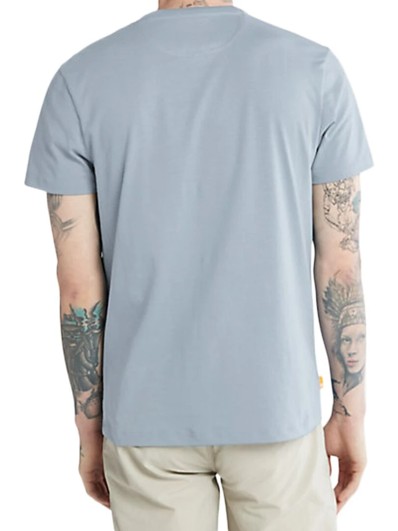 Tee Shirt Timberland SS Dunstan River   Bleu