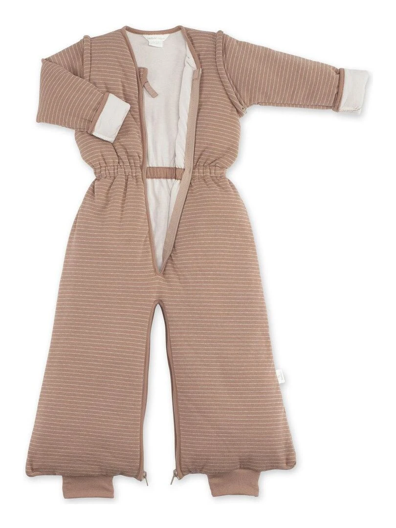 Bemini Gigoteuse jambes séparables Pady twin jersey et jersey Beige foncé