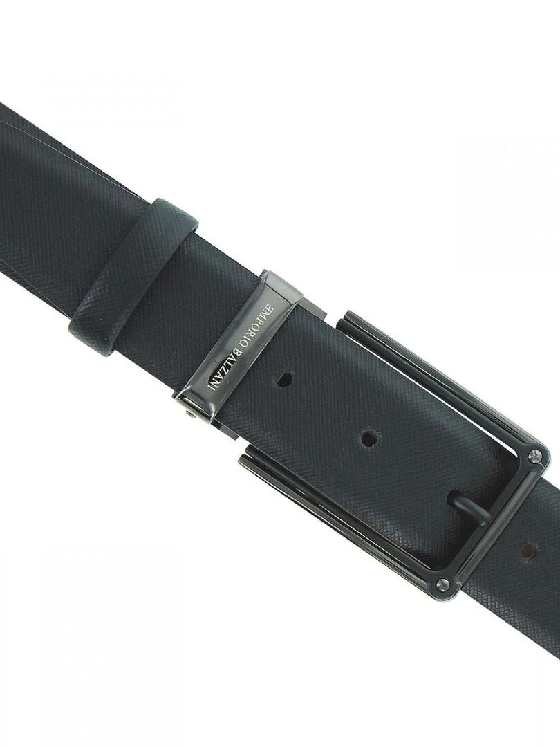 Ceinture cuir FLUVIO Noir