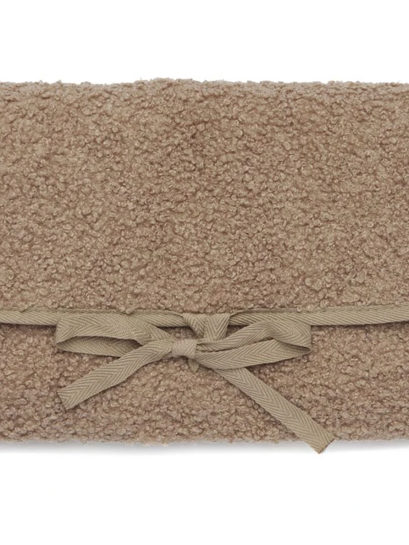 Tapis à langer Boucle Biscuit Marron