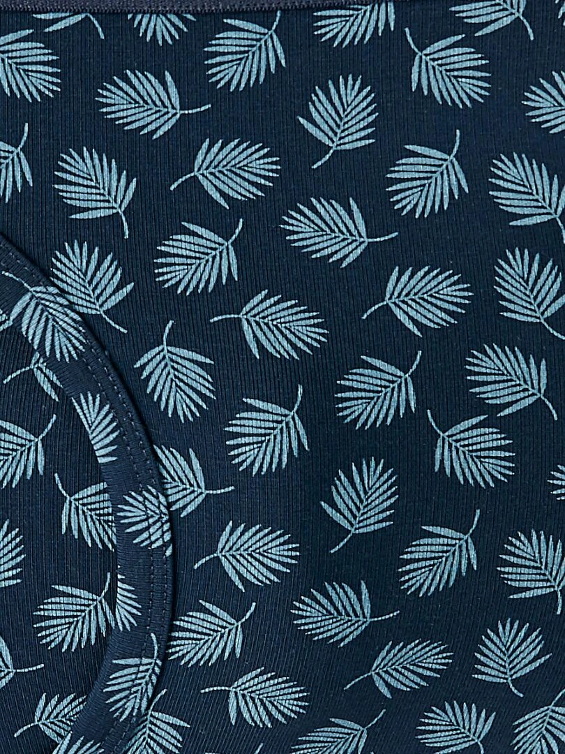 Lot de 3 boxers ouverts   Damart   Bleu