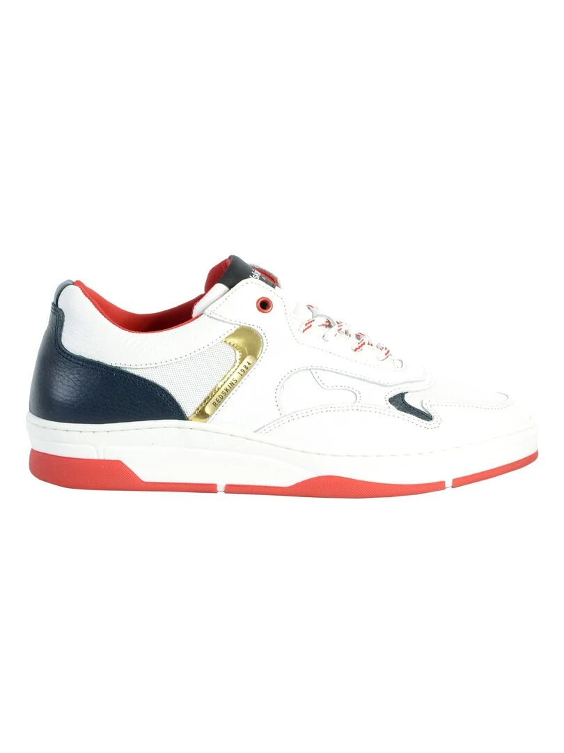 Basket Redskins Textan Blanc