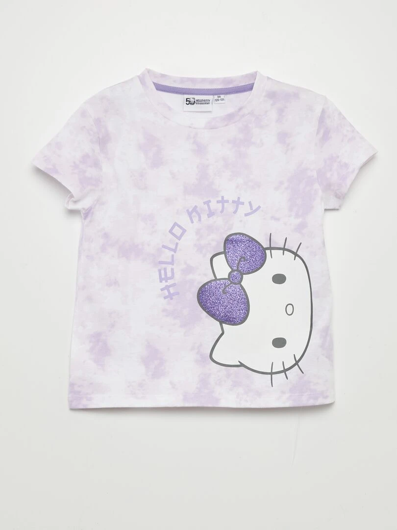 Robe t shirt 'tye and dye'   Orange