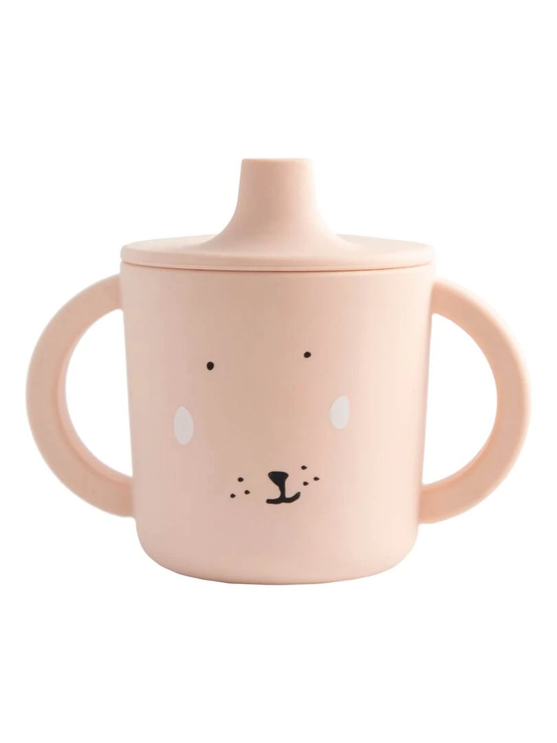 Tasse à bec en silicone Mrs Rabbit Rose