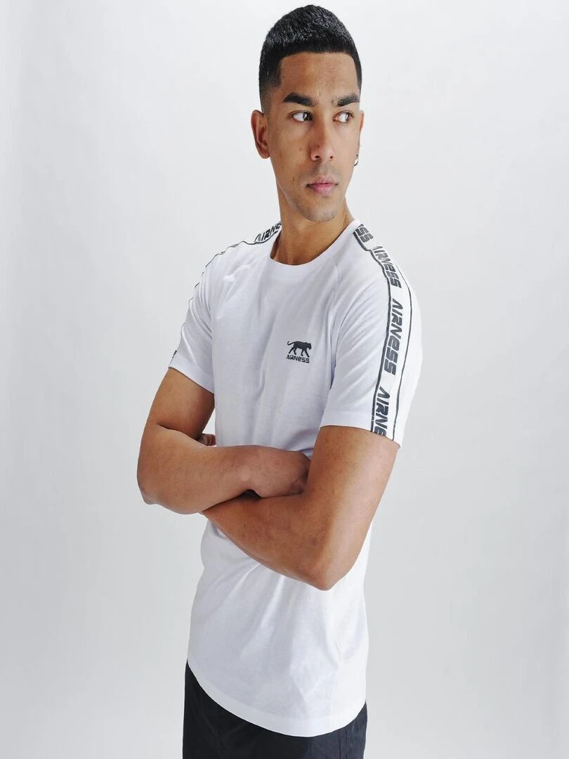 TEE SHIRT NERVE Airness Blanc