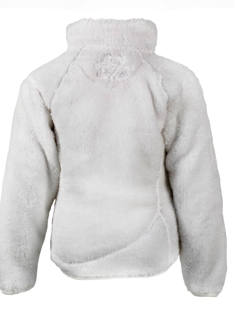 Veste polaire fille FARIANE PEAK MOUNTAIN Blanc