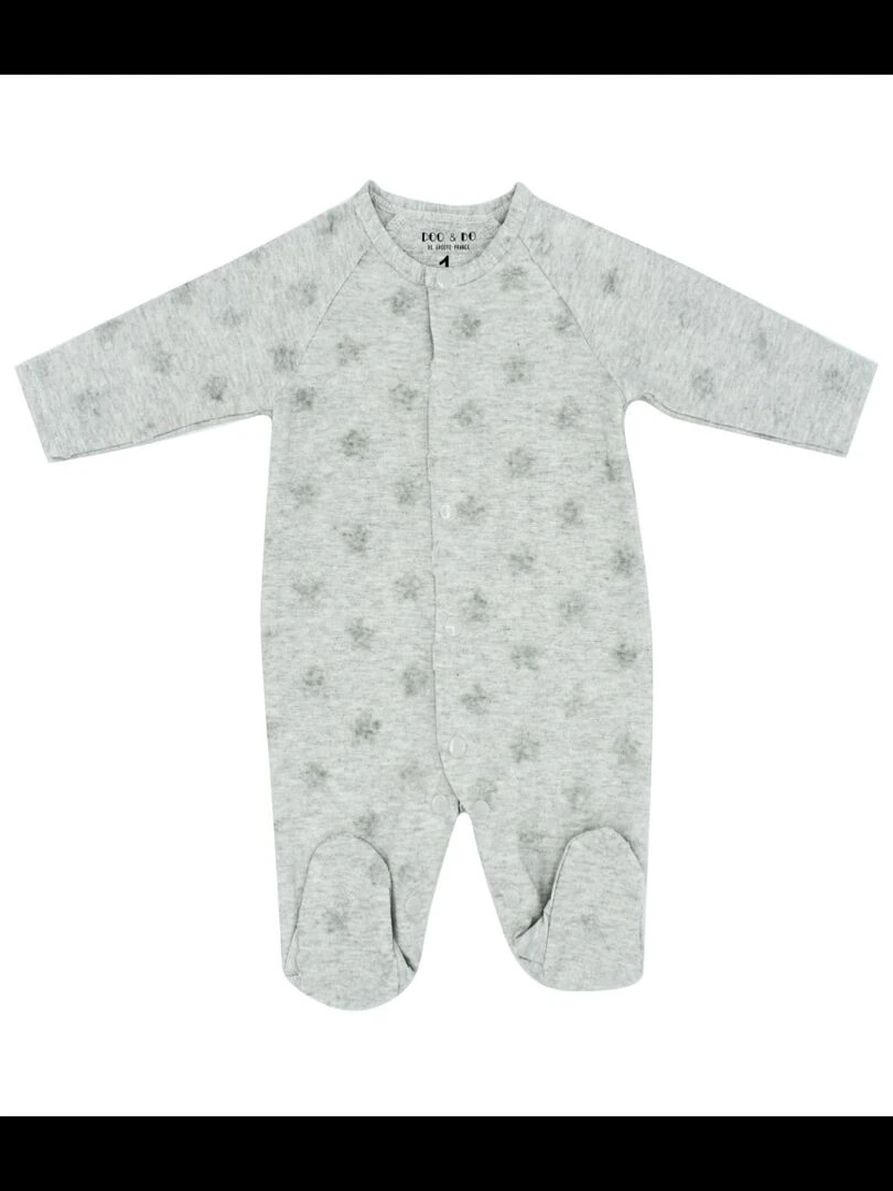 Pyjama Velours Dévoré 'étoilées''doo&bo'   Rose